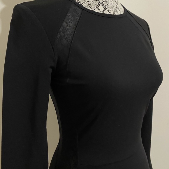 ARITZIA WILFRED Bodycon Black Dress - Picture 2 of 5